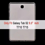 Silicone Cover for Samsung Galaxy Tab S2 8.0” - T710/T715/T719 (Clear) by 9eight5