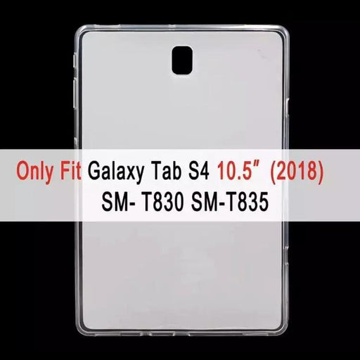 Full-Body Cover for Samsung Galaxy Tab S4 10.5” - T830/T835 (Clear) by 9eight5