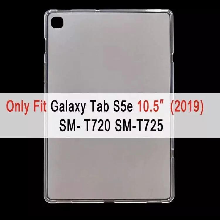 Silicone Cover for Samsung Galaxy Tab S5e 10.5” (2019) - T720/T725 (Clear) by 9eight5