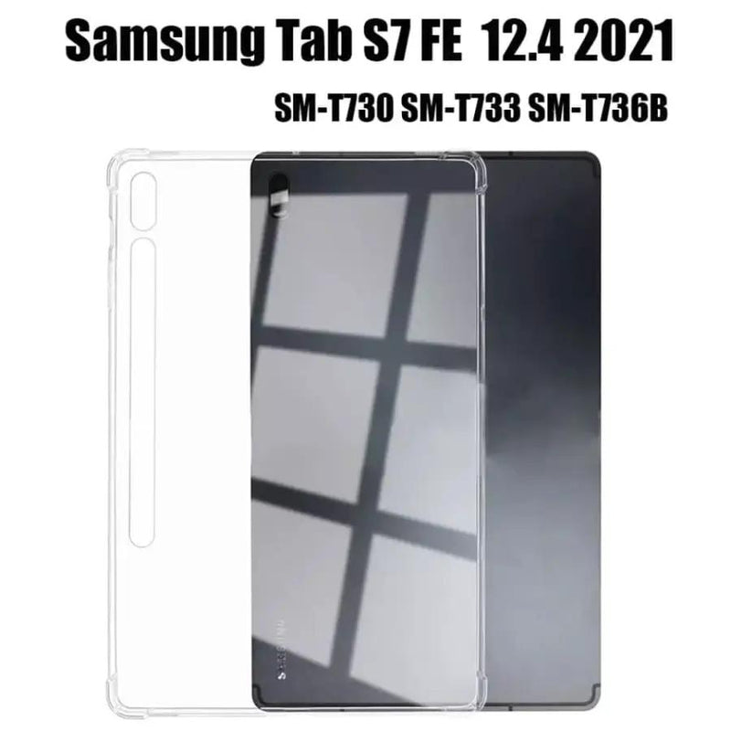 Clear Cover for Samsung Galaxy Tab S7 FE 12.4” (2021) - T730/T733/T735 by 9eight5