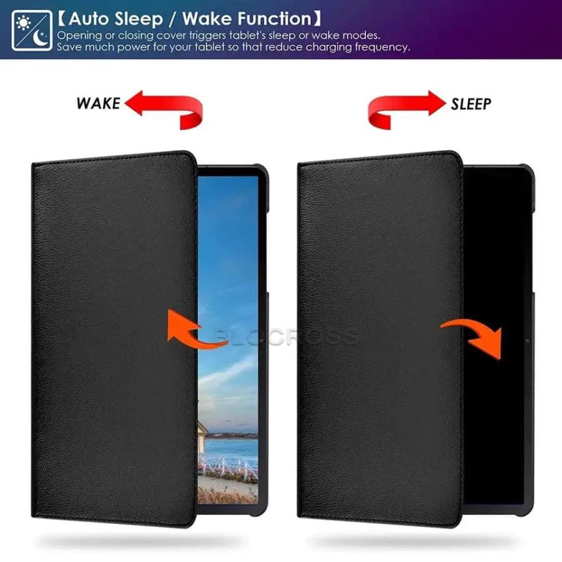 Black Cover for Samsung Galaxy Tab S8 Ultra 14.6” (2022) - X900/X906 by 9eight5