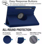 Cover for Samsung Galaxy Tab S9 Plus 12.4” (2023) - X810/X816B (Navy Blue) by 9eight5