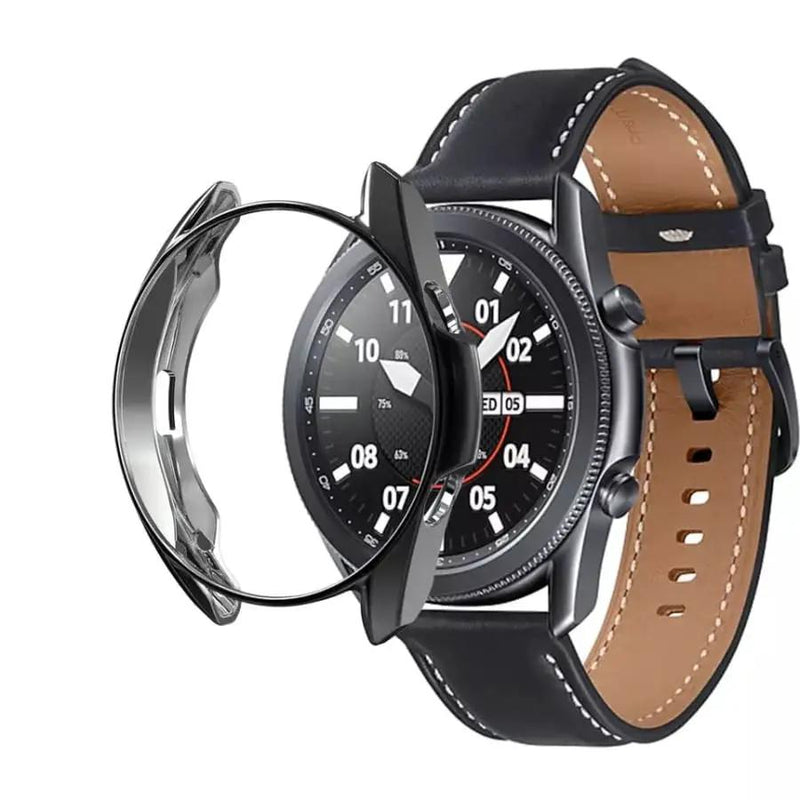 Protective Case for Samsung Galaxy Watch 3 (45mm) (Black) by That Watch Shop