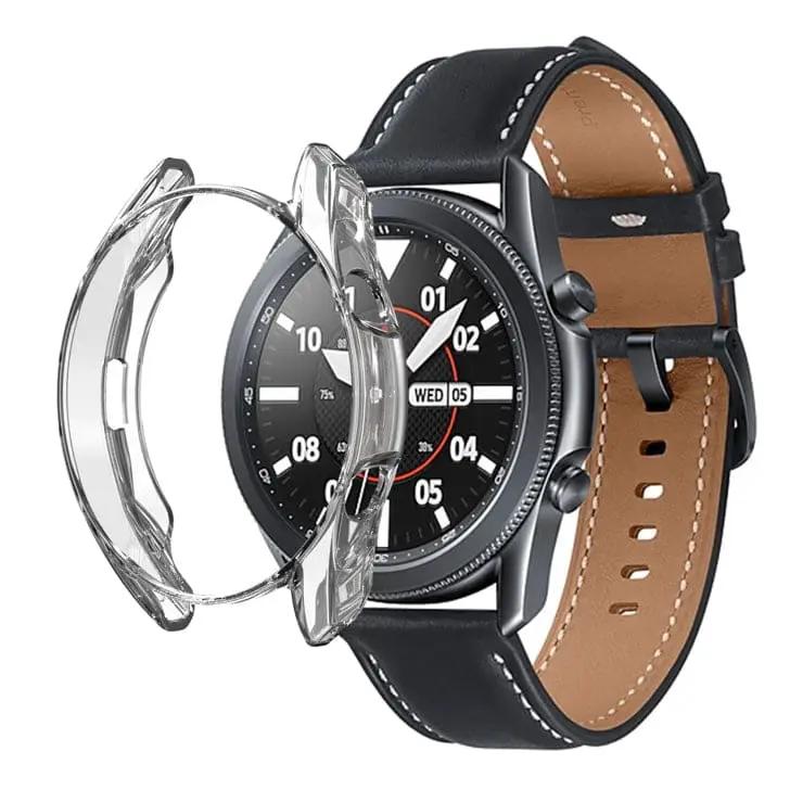 Protective Case for Samsung Galaxy Watch 3 (45mm) (Clear) by That Watch Shop