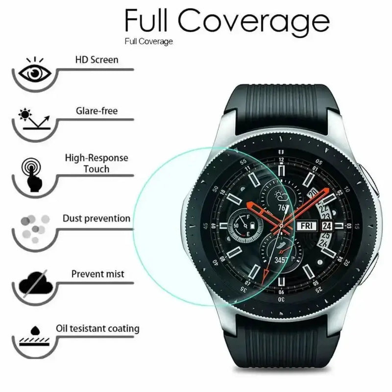 Screen Protectors for Samsung Galaxy Watch 4 (40mm) (Pack of 5) by Habicare