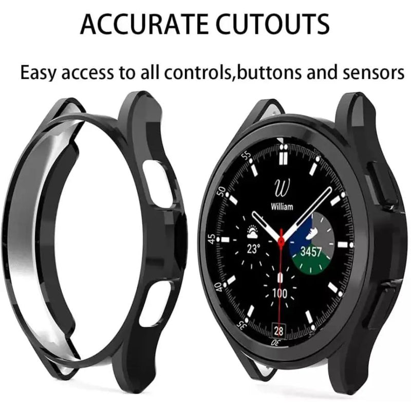 Protective Case for Samsung Galaxy Watch (42mm) (Black) by That Watch Shop