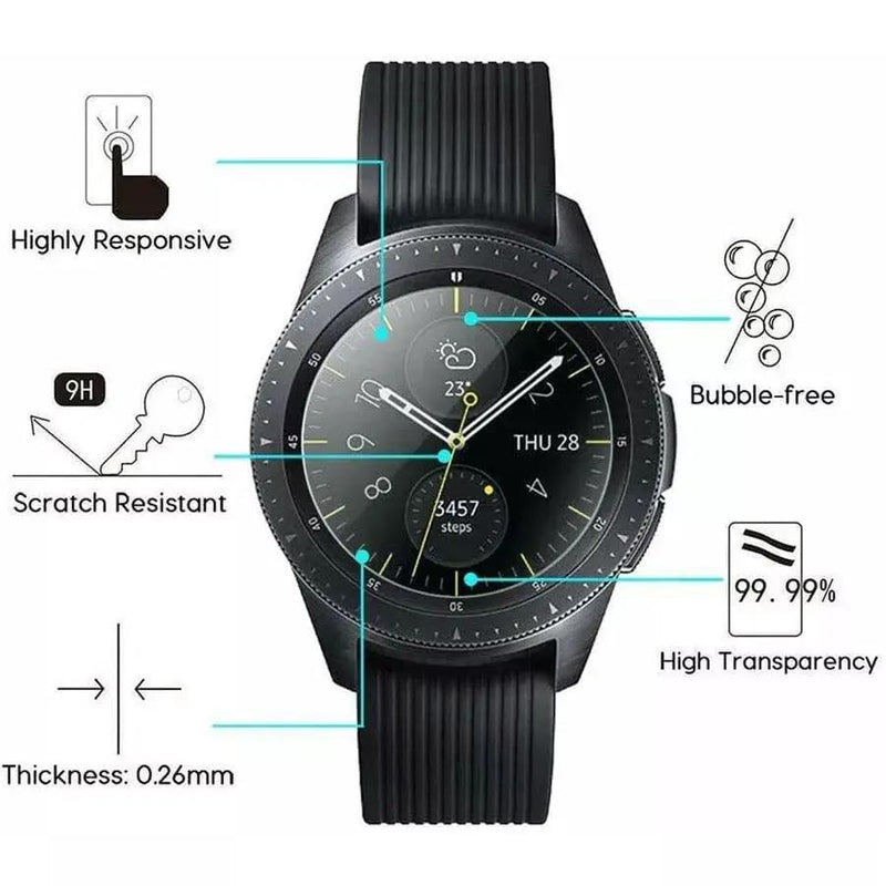 Screen Protectors for Samsung Galaxy Watch (46mm) (Pack of 2) by That Watch Shop