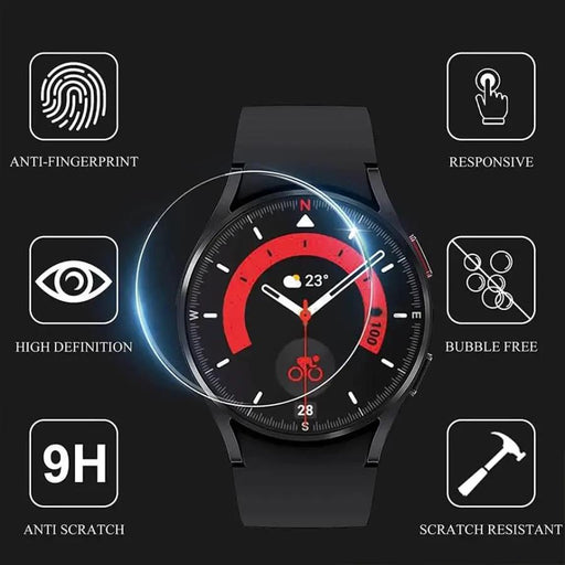 Screen Protectors for Samsung Galaxy Watch 5 Pro (45mm) (Pack of 2) by That Watch Shop