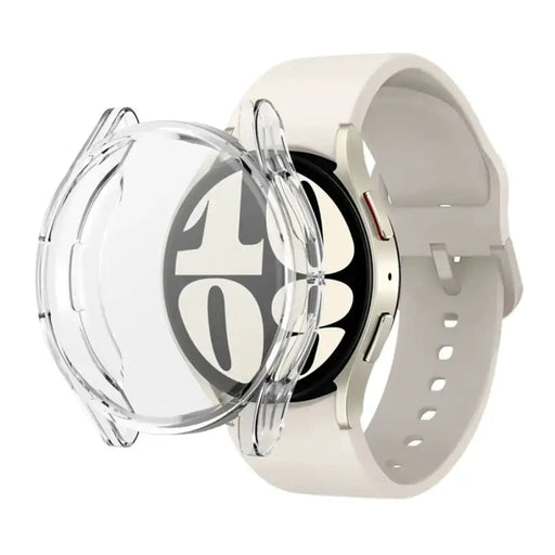 Protective Case for Samsung Galaxy Watch 6 Classic (43mm) (Clear) by Habicare