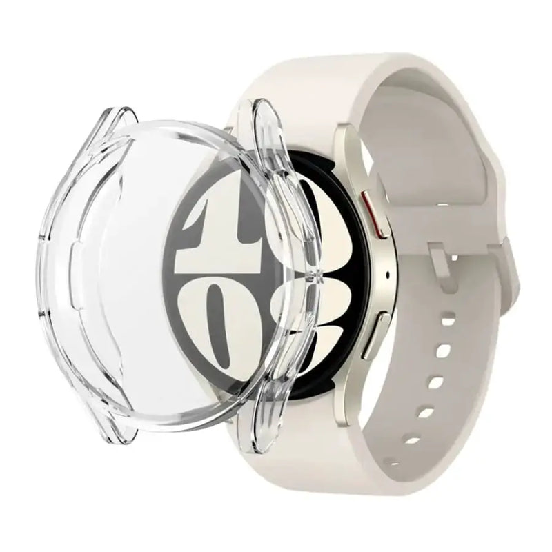 Protective Case for Samsung Galaxy Watch 6 Classic (47mm) (Clear) by Habicare