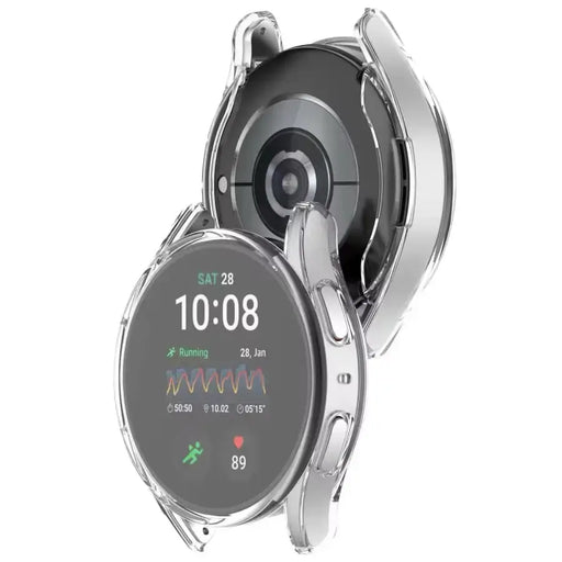 Protective Case for Samsung Galaxy Watch 7 (44mm) (Clear) by Habicare