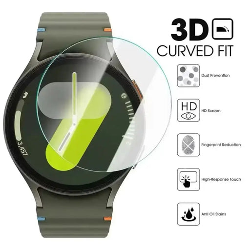 Screen Protectors for Samsung Galaxy Watch 7 (44mm) (Pack of 5) by Habicare
