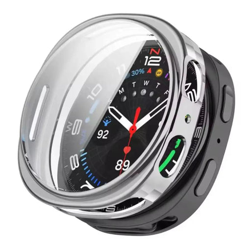 Protective Case for Samsung Galaxy Watch 8 (44mm) (Silver) by That Watch Shop