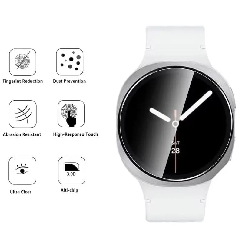 Screen Protectors for Samsung Galaxy Watch 8 (44mm) (Set of 2) by That Watch Shop