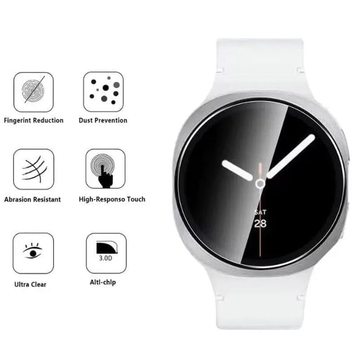 Screen Protectors for Samsung Galaxy Watch 8 (44mm) (Set of 2) by That Watch Shop