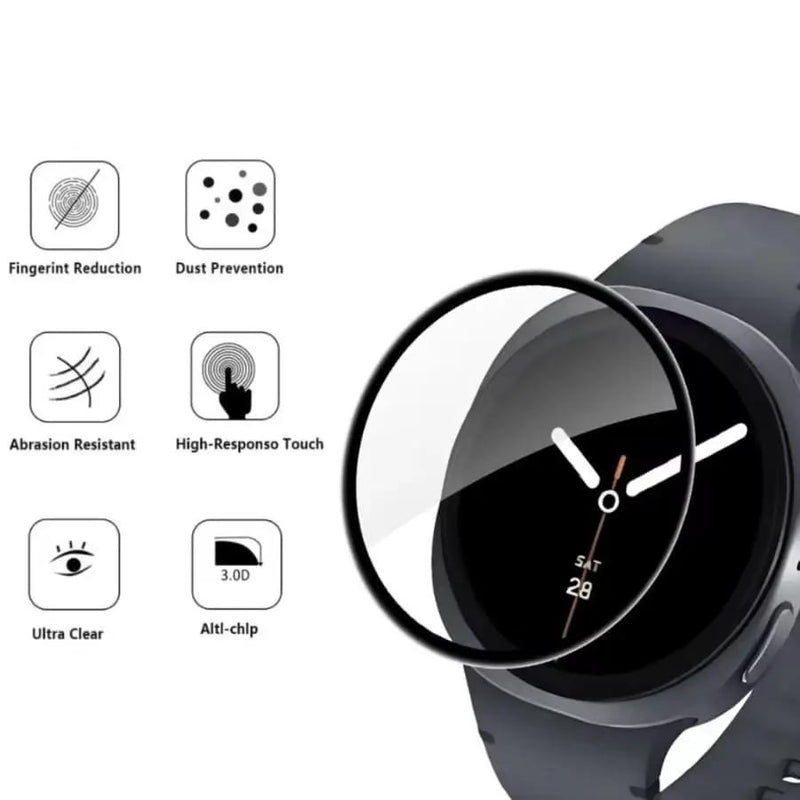 Screen Protectors for Samsung Galaxy Watch 8 (44mm) (Pack of 2) by That Watch Shop