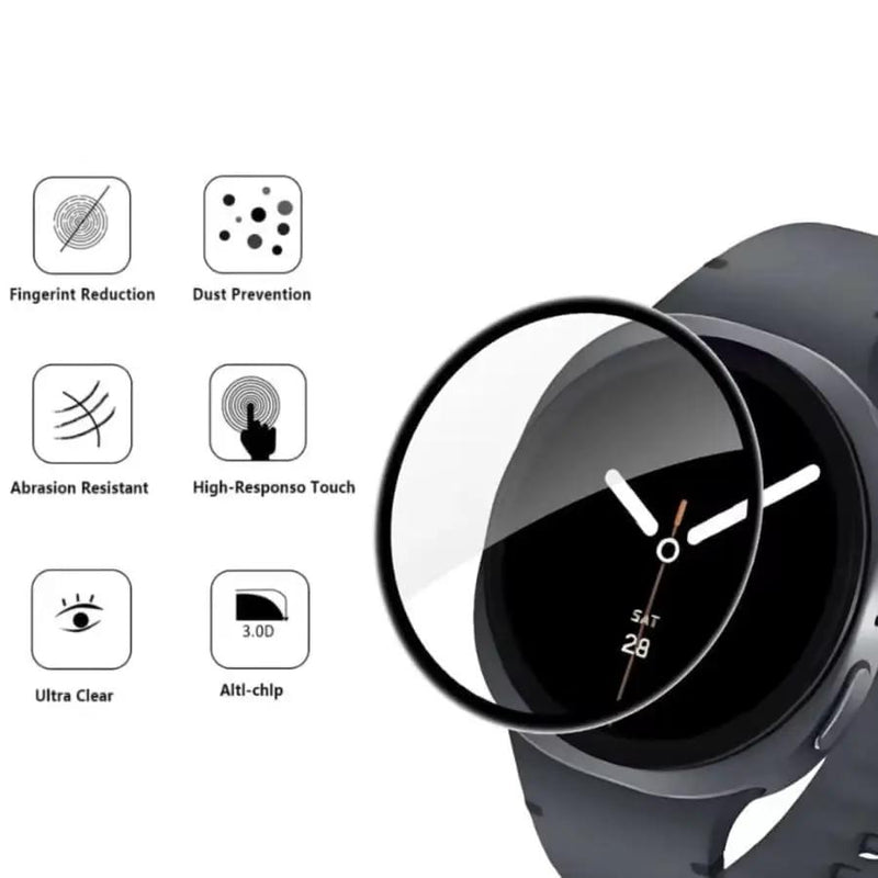 Screen Protectors for Samsung Galaxy Watch 8 Classic (Pack of 2) by That Watch Shop