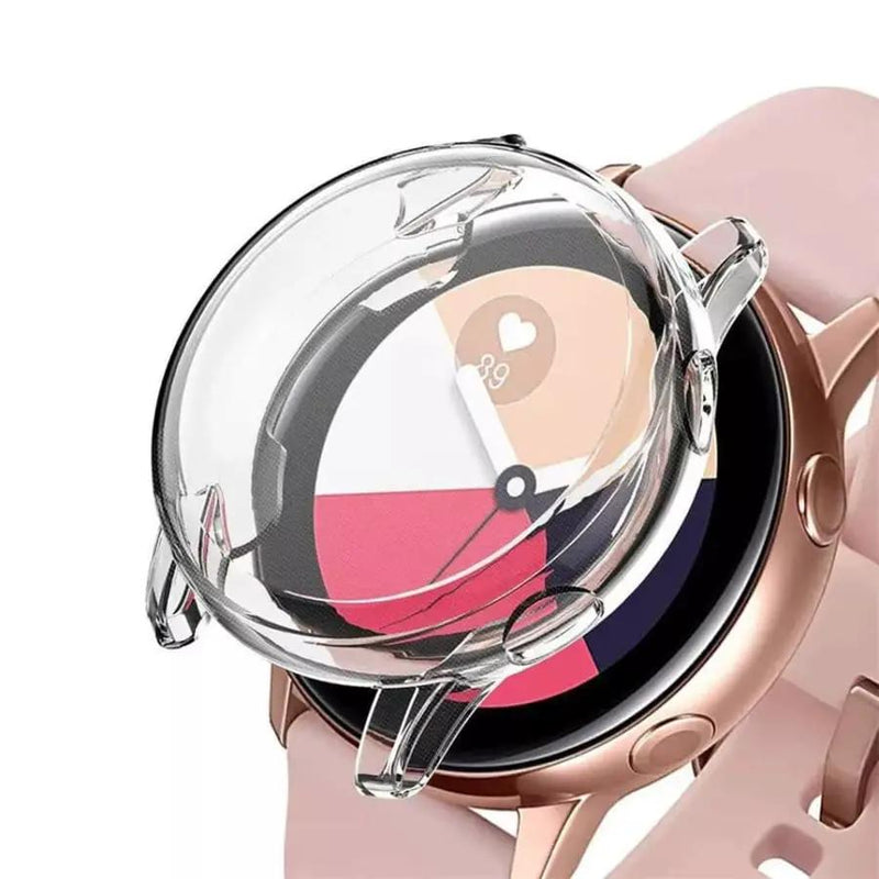Protective Case for Samsung Galaxy Watch Active 2 (40mm) (Clear) by That Watch Shop