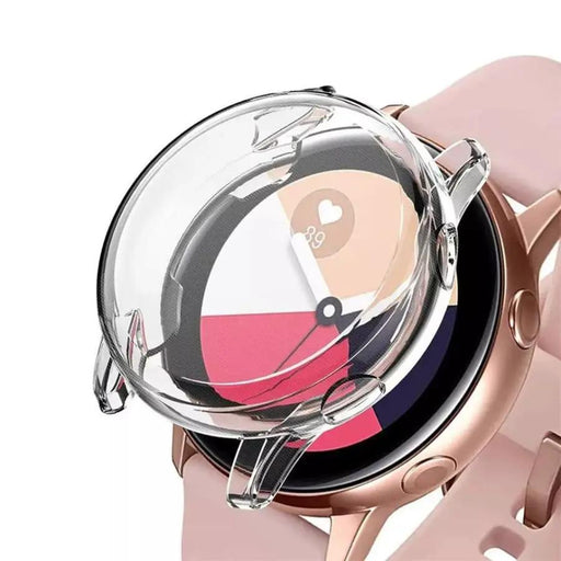 Protective Case for Samsung Galaxy Watch Active 2 (40mm) (Clear) by That Watch Shop