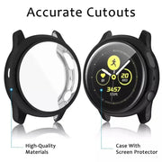 Protective Case for Samsung Galaxy Watch Active 2 (40mm) (Black) by Habicare
