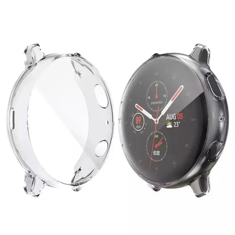 Protective Case for Samsung Galaxy Watch Active 2 (40mm) (Clear) by Habicare