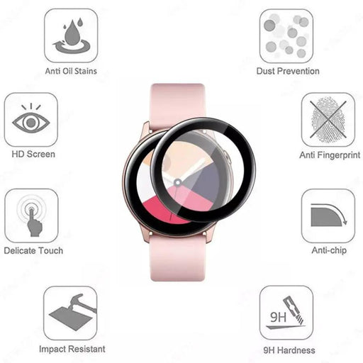 Screen Protectors for Samsung Galaxy Watch Active 2 (40mm) (Pack of 2) by That Watch Shop