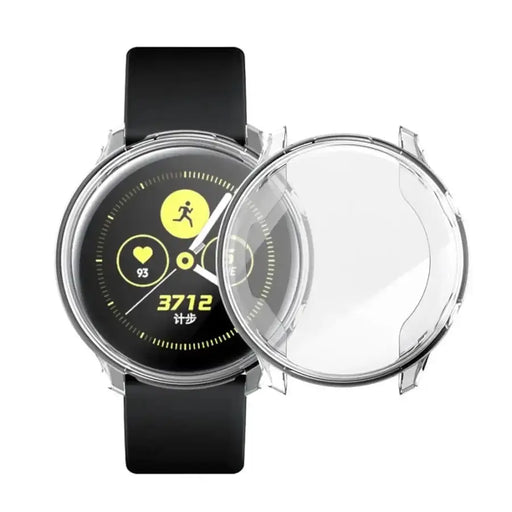 Protective Case for Samsung Galaxy Watch Active (40mm) (Clear) by Habicare