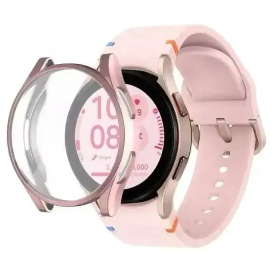 Protective Case for Samsung Galaxy Watch FE (40mm) (Rose Gold) by Habicare
