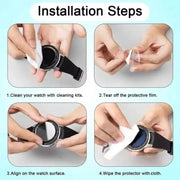 Screen Protectors for Samsung Galaxy Watch FE (40mm) (Pack of 5) by Habicare