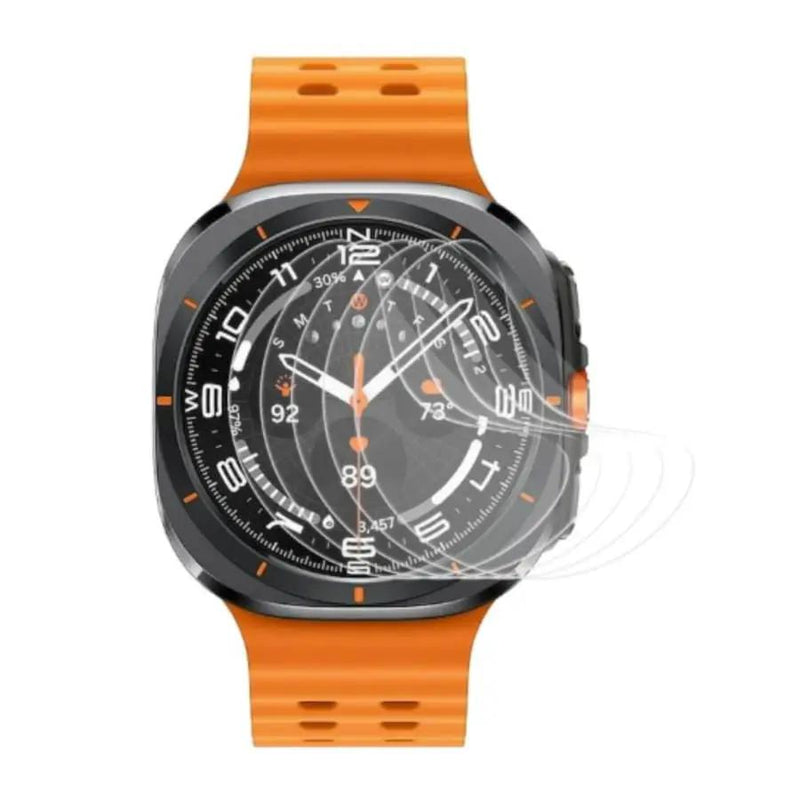 Hydrogel Screen Protectors for Samsung Galaxy Watch Ultra (47mm) / Watch Ultra 2 (2025) (Pack of 6) by That Watch Shop