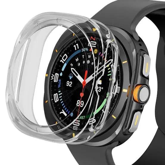 Protective Case for Samsung Galaxy Watch Ultra (47mm) / Watch Ultra 2 (2025) (Clear) by That Watch Shop