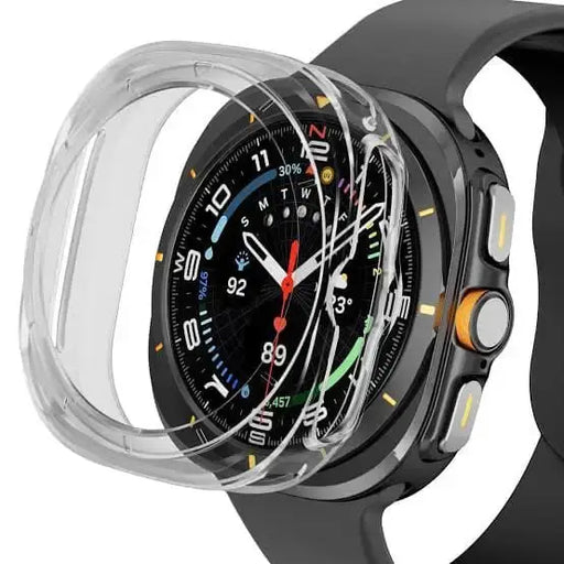 Protective Case for Samsung Galaxy Watch Ultra (47mm) (Clear) by Habicare