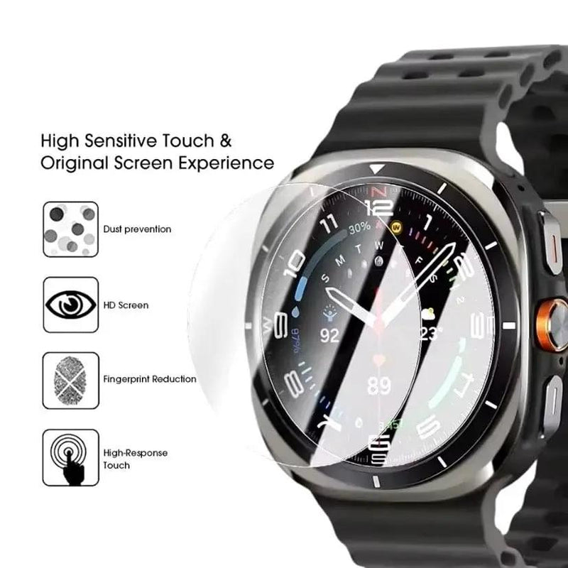 Screen Protectors for Samsung Galaxy Watch Ultra (47mm) / Watch Ultra 2 (2025) (Pack of 2) by That Watch Shop