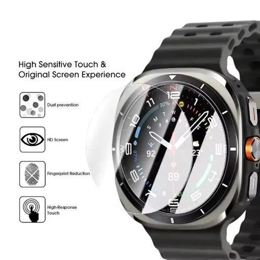 Screen Protectors for Samsung Galaxy Watch Ultra (47mm) / Watch Ultra 2 (2025) (Pack of 2) by That Watch Shop
