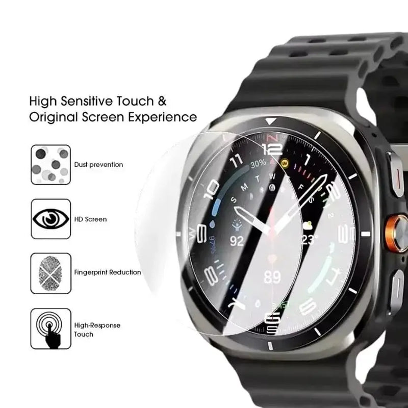 Screen Protectors for Samsung Galaxy Watch Ultra (47mm) (Pack of 5) by Habicare