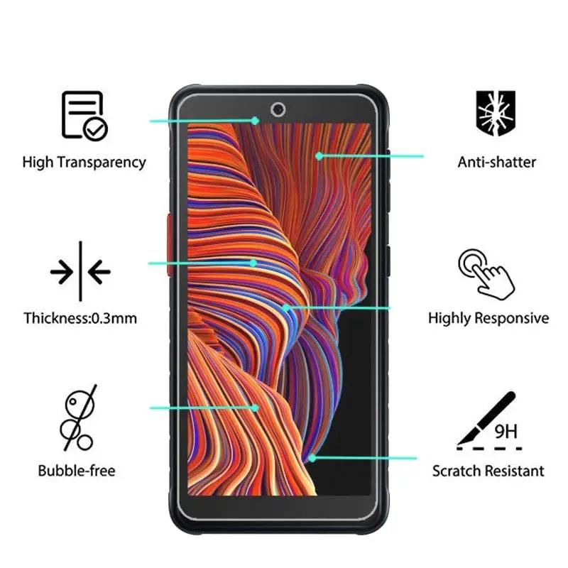 Screen Protectors for Samsung Galaxy Xcover 5/5s (Pack of 2) by 9eight5