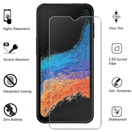 Screen Protectors for Samsung Galaxy Xcover 6 Pro (Pack of 2) by 9eight5