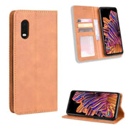 Wallet Case for Samsung Galaxy Xcover Pro (Brown) by 9eight5