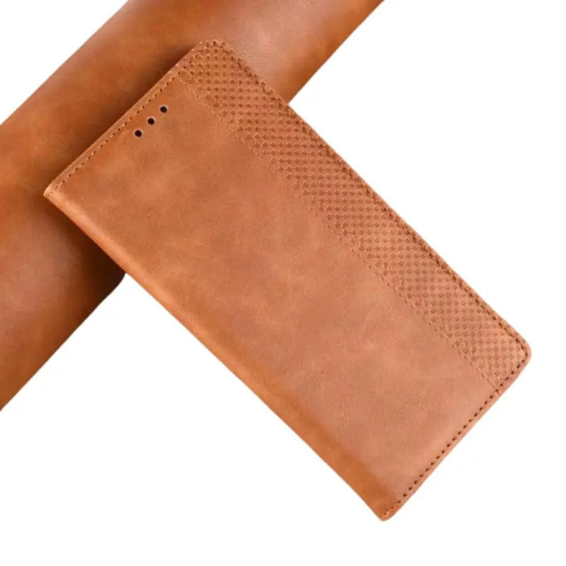 Wallet Case for Samsung Galaxy Xcover Pro (Brown) by 9eight5