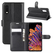 Wallet Case for Samsung Galaxy Xcover Pro (Black) by 9eight5