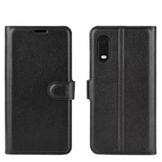 Wallet Case for Samsung Galaxy Xcover Pro (Black) by 9eight5