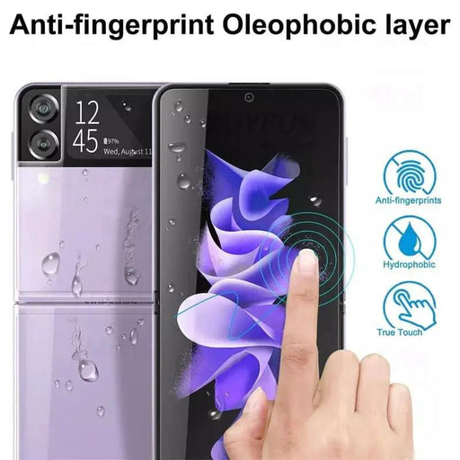 Screen Protector for Samsung Galaxy Z Flip 1 (2 in 1 Pack) by 9eight5