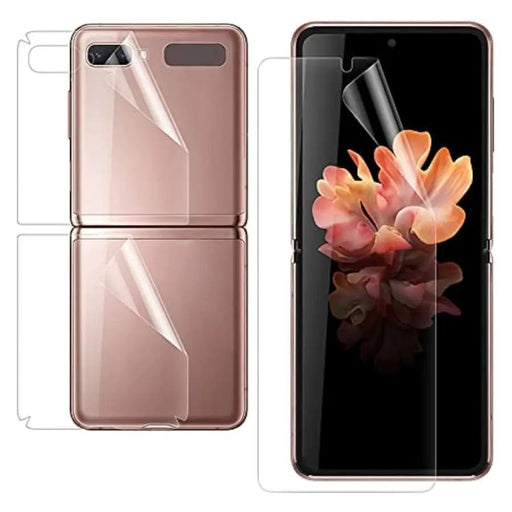 Hydrogel Screen Protector for Samsung Galaxy Z Flip 1 (Pack of 2) by 9eight5