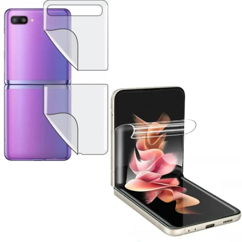 Hydrogel Screen Protector for Samsung Galaxy Z Flip 2 (Pack of 2) by 9eight5