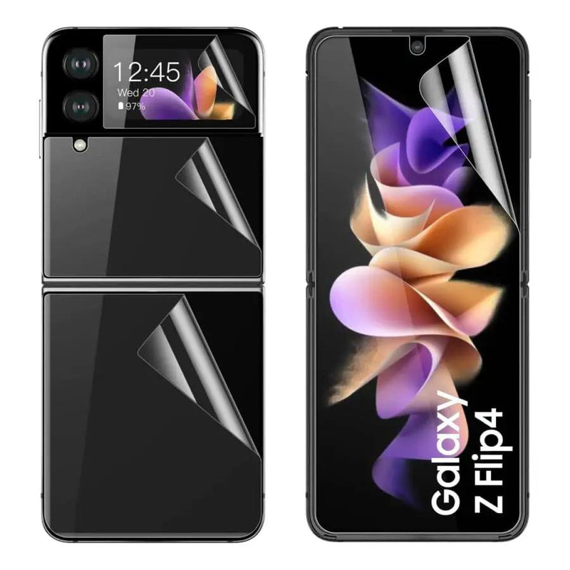 Hydrogel Screen Protector for Samsung Galaxy Z Flip 4 (Pack of 2) by 9eight5