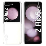 Screen Protectors for Samsung Galaxy Z Flip 5 (3 in 1 Pack x 2) by 9eight5