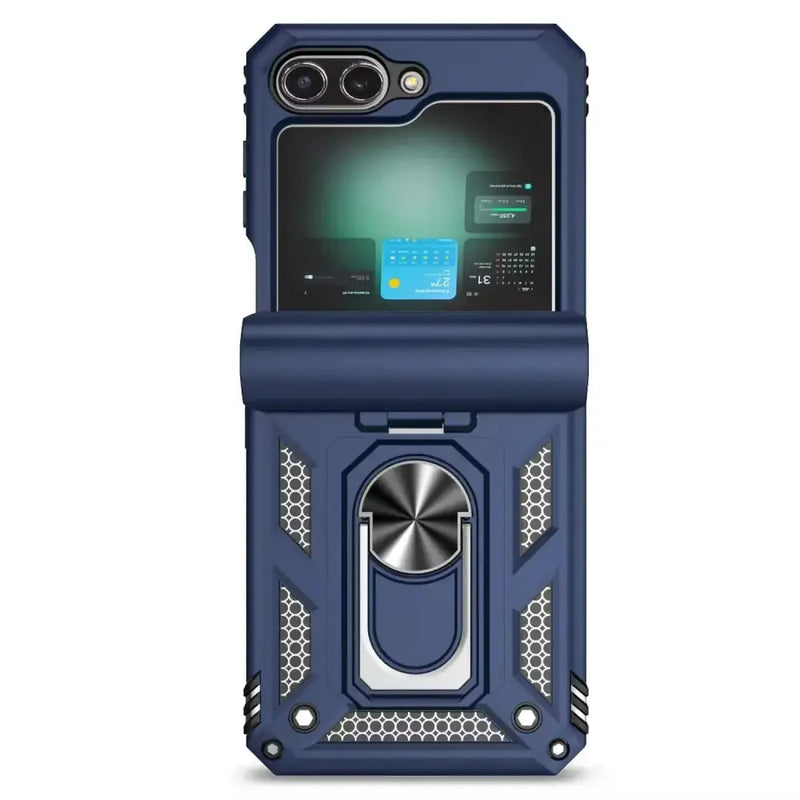 Samsung Galaxy Z Flip7 Phone Case with Ring Bracket (8 colours available) by Habicare