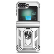 Samsung Galaxy Z Flip7 Phone Case with Ring Bracket (8 colours available) by Habicare