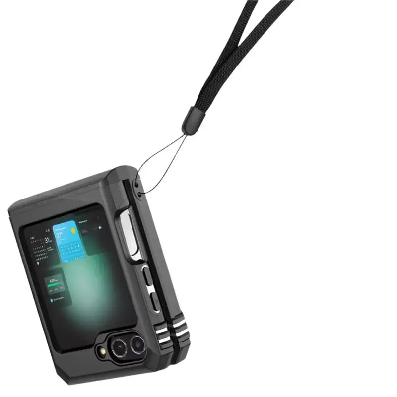 Samsung Galaxy Z Flip7 Phone Case with Ring Bracket (8 colours available) by Habicare