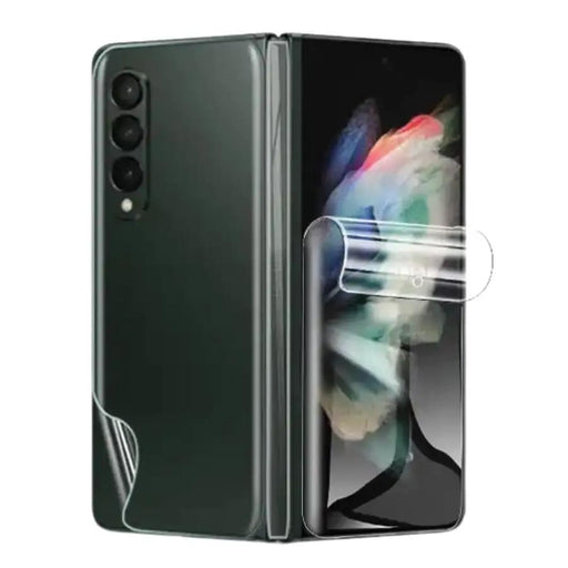 Screen Protectors for Samsung Galaxy Z Fold 1 (3 in 1 Pack x 2) by 9eight5